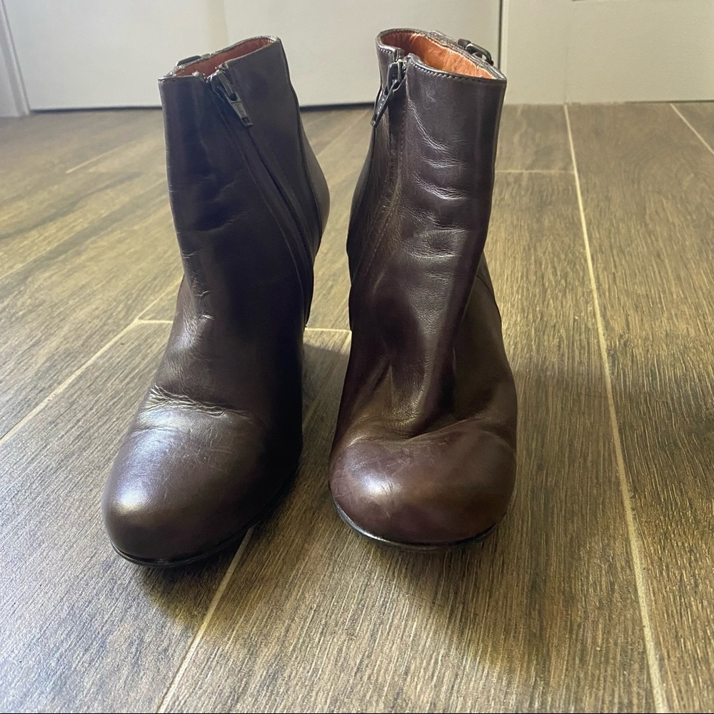 Lanvin Wedge Booties